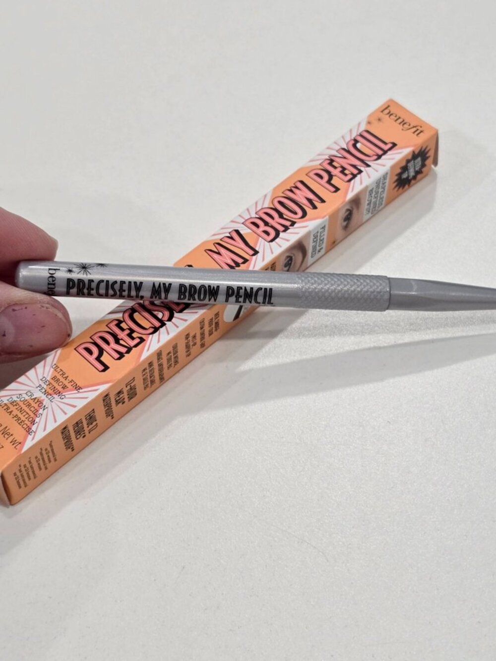 Benefit Precisely My Brow Waterproof Micro Precision Eyebrow Definer 4 Brown NWT